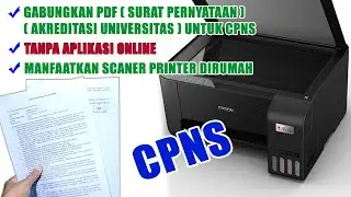 CARA MENGGABUNGKAN PDF TANPA APLIKASI ONLINE UNTUK CPNS