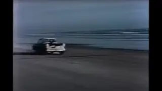 1957 Daytona Measured Mile Race Crash