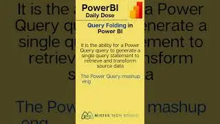 Query Folding in Power BI | PowerBI Desktop | 