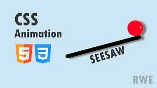 Making a seesaw animation with pure css | css animation