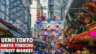 Exploring Ueno's Ameyokocho: Tokyo's Vibrant Street Market!