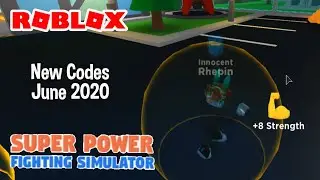 Roblox Super Power Fighting Simulator New Codes June 2020