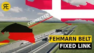 Undersea Rail-Road tunnel between Denmark and Germany: Fehmarn link Explained