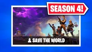 HOW TO PLAY SAVE THE WORLD IN FORTNITE CHAPTER 5 SEASON 4!