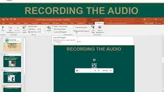 How to Make a PowerPoint into a Video with Audio