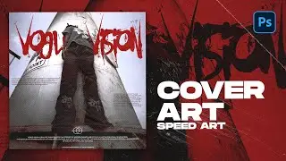 ALBUM COVER ART | Photoshop Tutorial Speed Art | Photoshop 2022