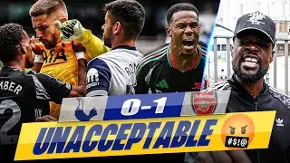 3 LOSSES AT HOME IN A ROW IS UNACCEPTABLE 🤬 IM FUMING!!! Tottenham 0-1 Arsenal EXPRESSIONS REACTS