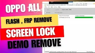 OPPO CPH1941 Screen lock FRP lock Demo remove Flash - OPPO Flah 