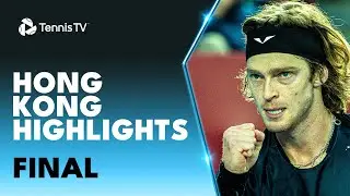 Andrey Rublev Faces Emil Ruusuvuori For The Title! 🏆 | Hong Kong Final 2024 Match Highlights