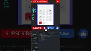 📱Calculator Using React | React Js | #calculator #shorts #react