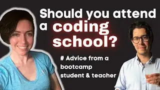 LIVE: Should you attend a coding school? Interview with bootcamp student & teacher