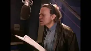 Jennifer Tilly & Brad Dourif doing voice work together for Bride of Chucky (1998)