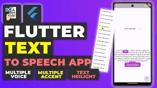 Flutter Text To Speech Tutorial | Mobile, Desktop, Web TTS Flutter Tutorial