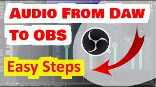 Sound from daw to obs / How to get audio from daw to obs / Cubase 12 / Easy Steps