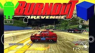 Burnout Revenge PS2 Emulator Android Gameplay - Aether SX2 APK - Burnout Revenge Mobile - 2022