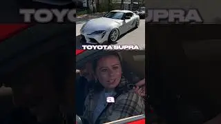 She rated his Supra a 5!