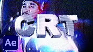 How to create a CRT LOOK In After Effects (NO PLUGINS)