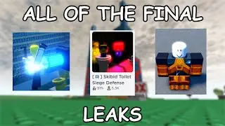 The FINAL leaks before the Skibid Toilet Siege Defense 3.0 update! (1 day)