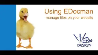 Managing Documents on your Joomla site with EDocman