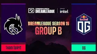 Dota2 - Team Spirit vs OG - Game 1 - DreamLeague Season 19 - Group B