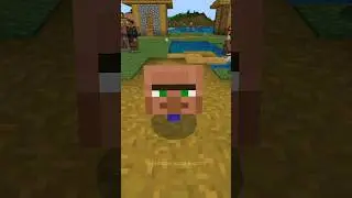 Poi Poi Poi Cute Villager 🤓 #shorts #minecraft #edit