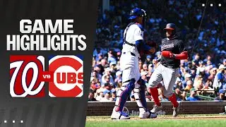 Nationals vs. Cubs Game Highlights (9/21/24) | MLB Highlights