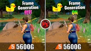 ✅ Ryzen 5 5600G ✅ LOSSLESS SCALING + FRAME GENERATION 🔴 Sin TARJETA GRÁFICA 🔴