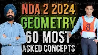 Coordinate geometry for NDA one shot || all concepts and practice questions by Sandeep Brar ||