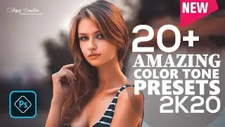 Photoshop Tutorial : Amazing Brown Color Effects । Camera Raw Presets Free Download @ArzuzCreation