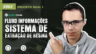 #062 Analisando fluxo de informações sistema extração de resina | ilustraCode