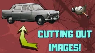 GIMP Tutorial! Cutting Out Images!