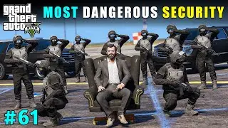 MOST DANGEROUS SECURITY GUARDS FOR MICHAEL | GTA V GAMEPLAY