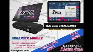 Arrangeur Cavagnolo Zenith One   Real Mambo