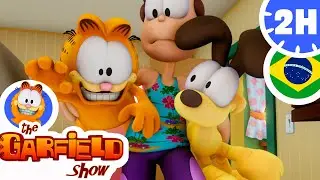 🎉 As Aventuras Divertidas de Garfield! 🐱 Episódios para Rir!