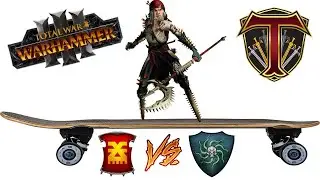 The Pirate Queen Rises? Khorne vs Vampire Coast - Total War Warhammer 3