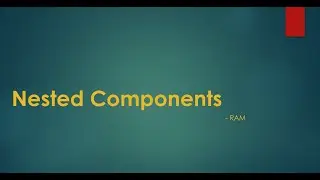 Nested Components in Angular