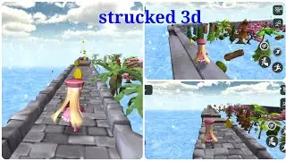 strucked 3d - game make like a temple run