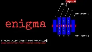 enigma, ncurses-based Enigma and Fialka simulator