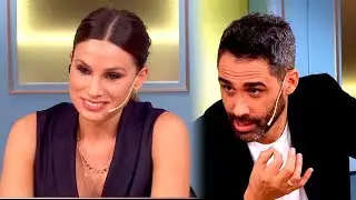 ¡Juntos hasta en el jurado! El Pollo Álvarez y Tefi Russo bromearon en El gran premio de la cocina
