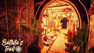 CORRIDOR OF LIGHTS! 💡 Unique Planet Zoo Shop | Planet Zoo Africa Pack Zoo