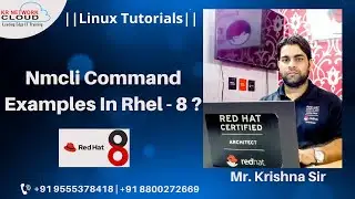 nmcli command examples in rhel-8 || nmcli explain in hindi || Linux nmcli basic examples in hindi