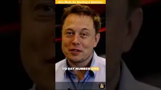 Elon Musk On Starting A Business 😯 #elonmusk #elonmuskmotivation #shorts