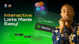 Design Interactive Lists with Radio Buttons in Figma: Boost Your UI/UX Skills Now!