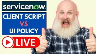 ServiceNow Client Script vs UI Policy Live Demo | ServiceNow Scripting