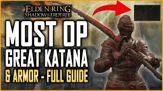 Elden Ring DLC: Most Powerful Great Katana & Armor - Rakshasa Great Katana and Full Armor Guide