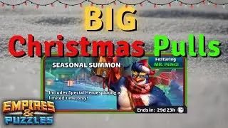 LOTS of Christmas Summons!! WATCH UNTIL END! | Empires and Puzzles