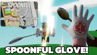 How to get the Spoonful glove tutorial + showcasing in Roblox Slap Battle