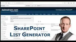 SharePoint List Generator