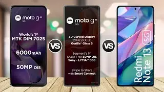 MOTO G64 5G vs MOTO G85 5G vs Redmi Note 13 5G || Specs Comparison