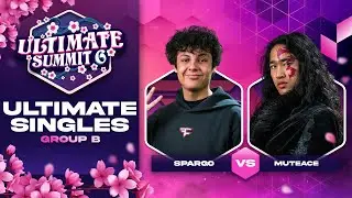 Sparg0 vs MuteAce - Group B Ultimate Summit 6 - SSBU Singles | Cloud vs Peach